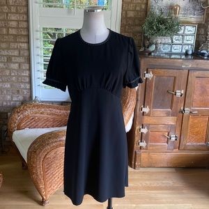 ALL SAINTS LITTLE BLACK DRESS STUDDED 6 EXCELLENT